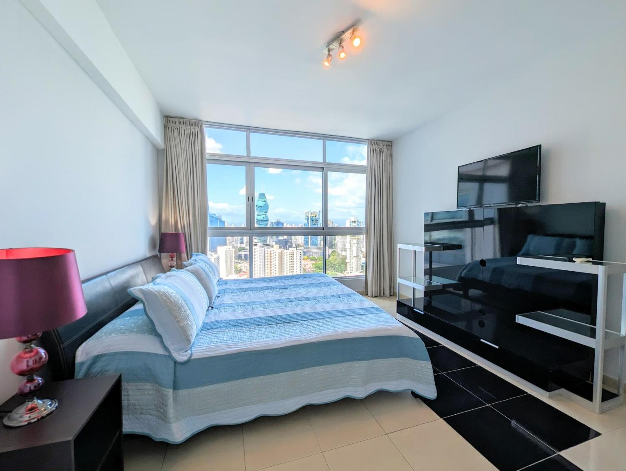 פנמה סיטי Yc 3602 L Apartamento 2Br En Av Balboa מראה חיצוני תמונה
