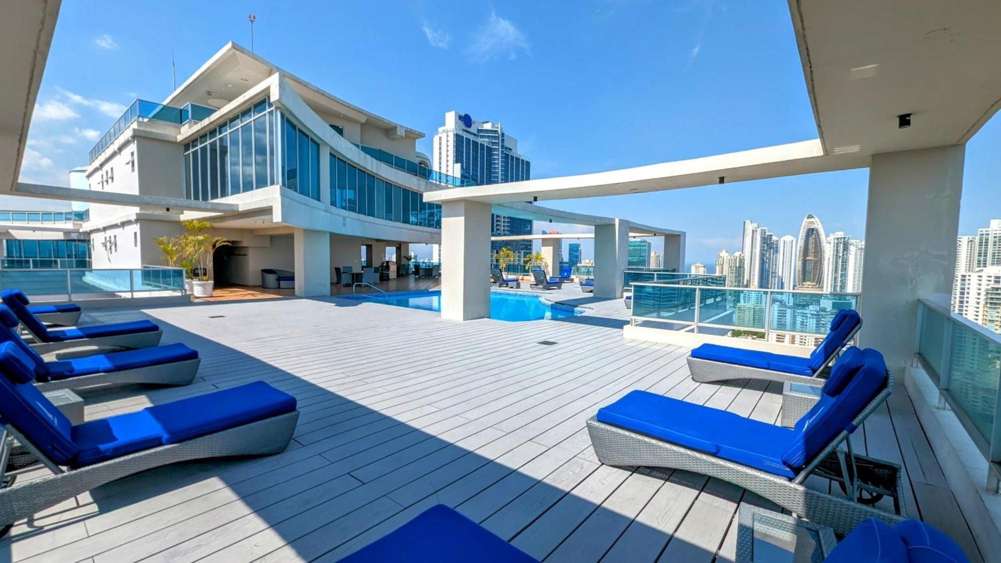 פנמה סיטי Yc 3602 L Apartamento 2Br En Av Balboa מראה חיצוני תמונה