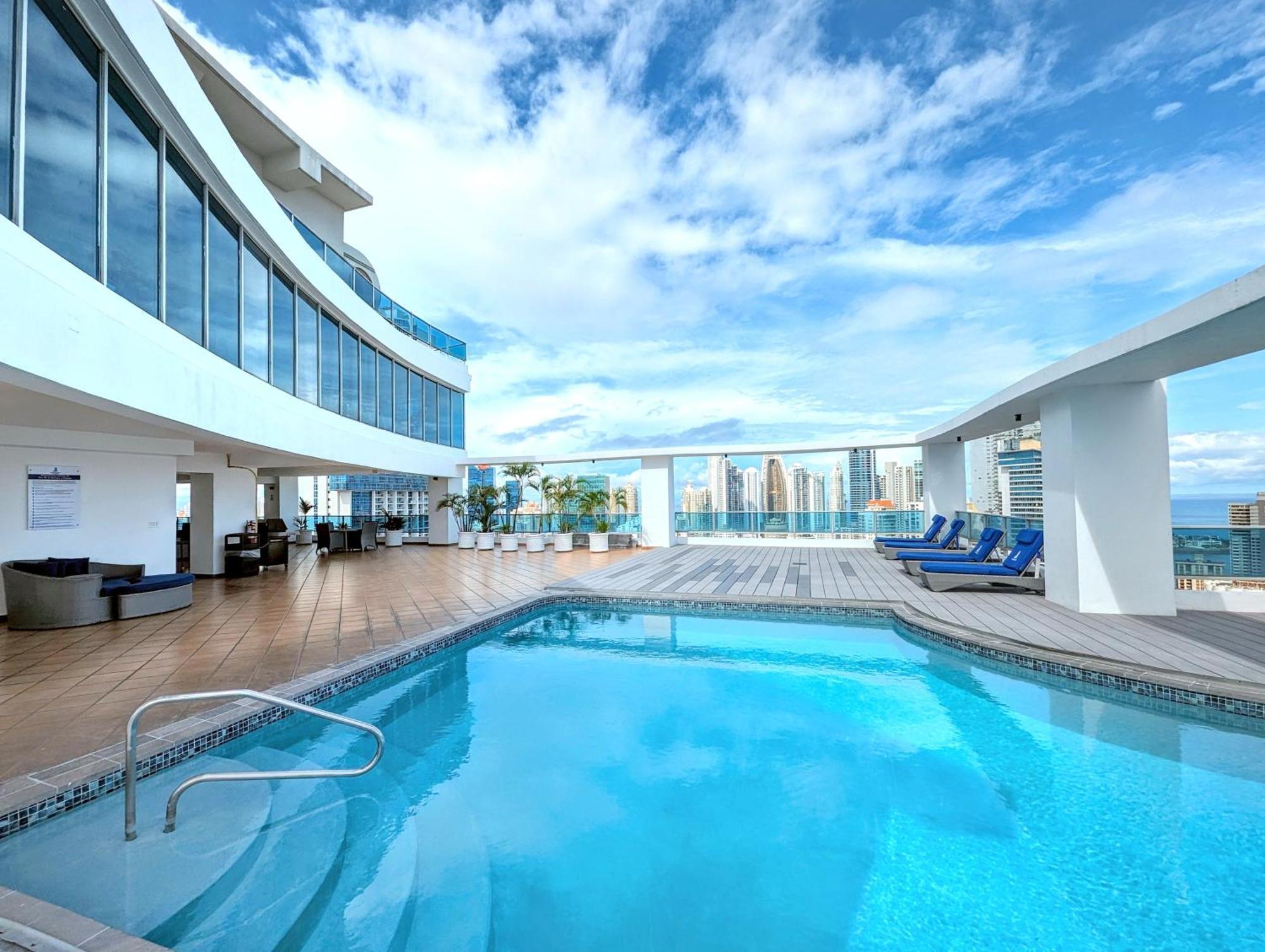 פנמה סיטי Yc 3602 L Apartamento 2Br En Av Balboa מראה חיצוני תמונה